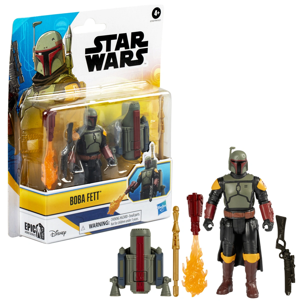 Star Wars Boba Fett 4 inch Deluxe Figure