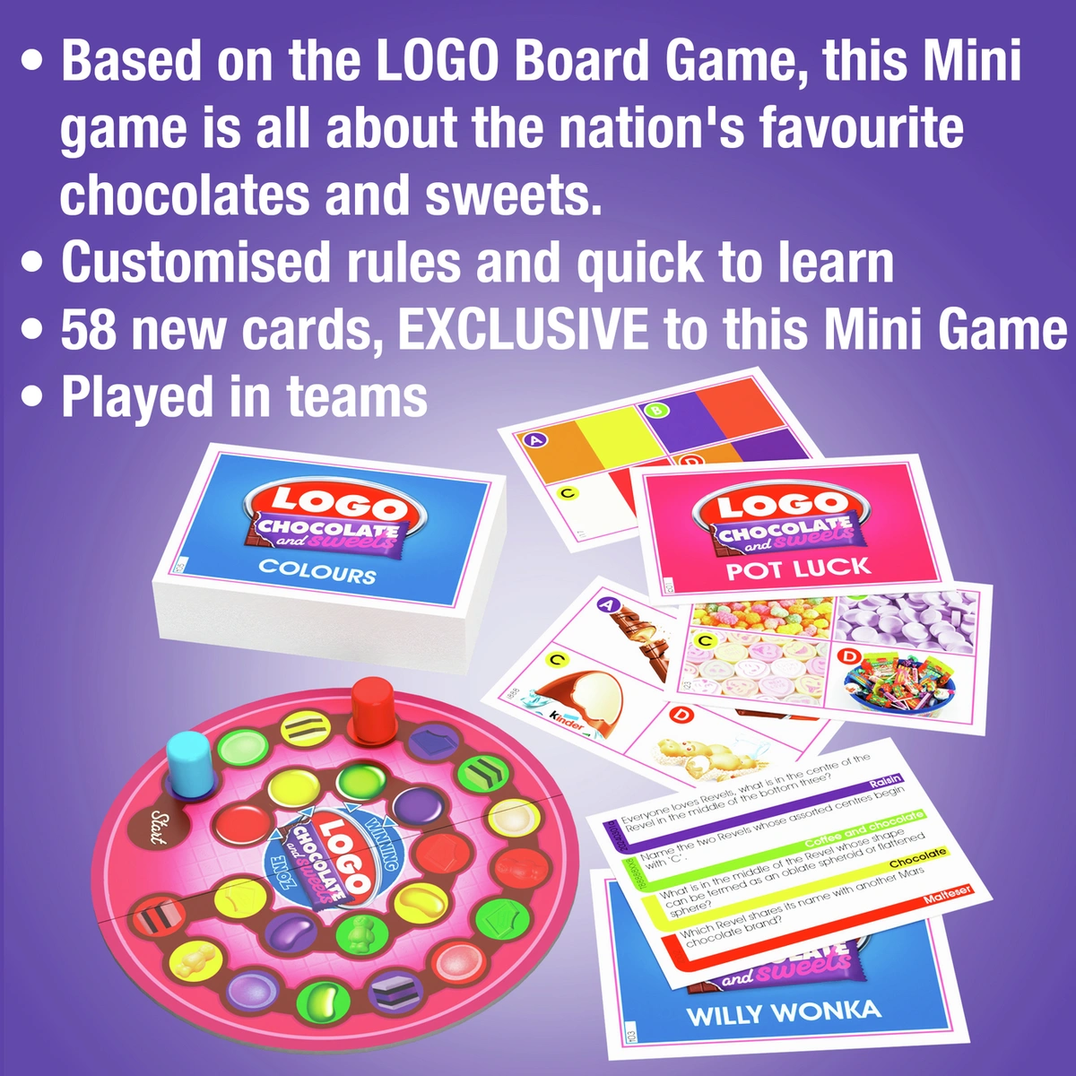 Drumond Park Logo Chocolate and Sweets Game