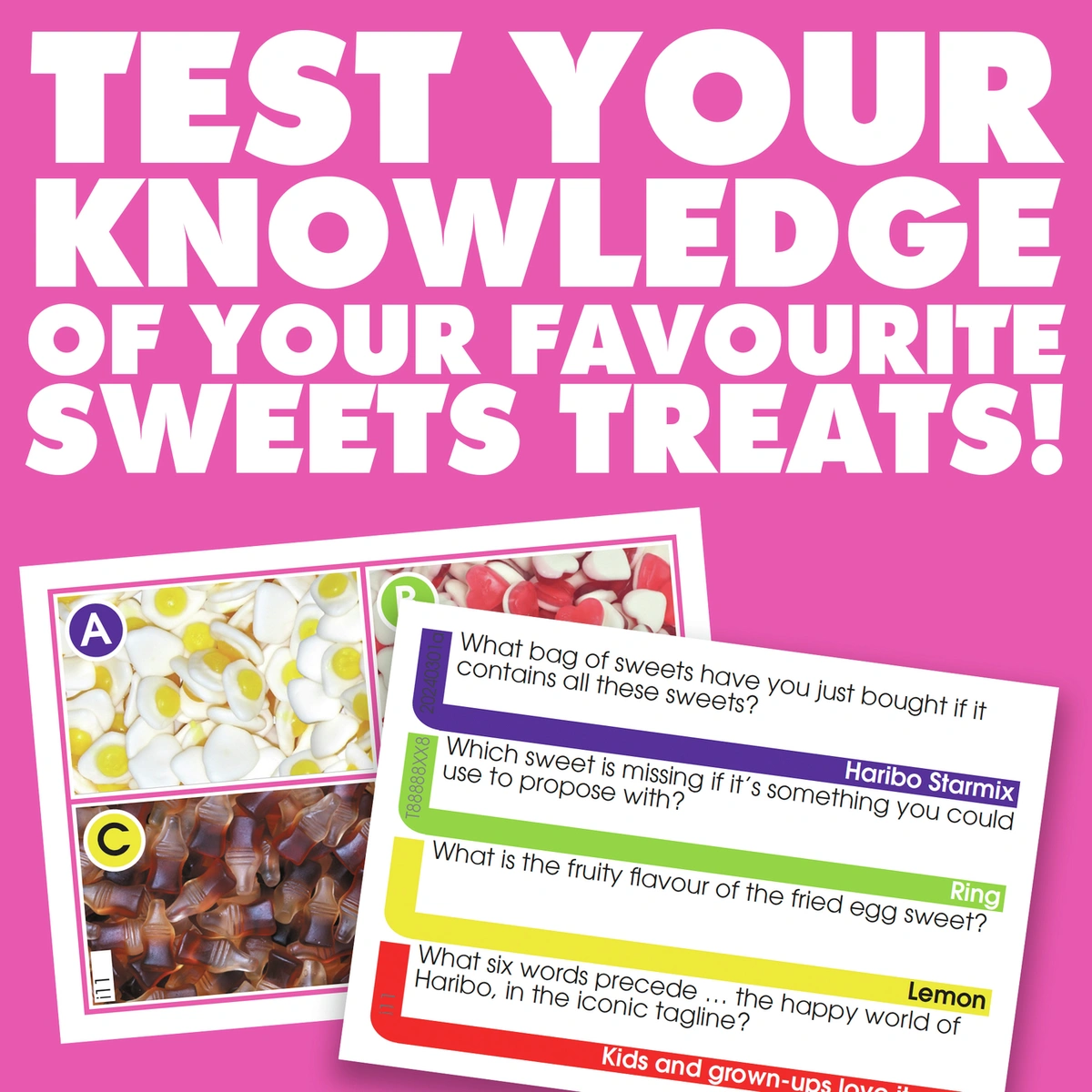 Drumond Park Logo Chocolate and Sweets Game