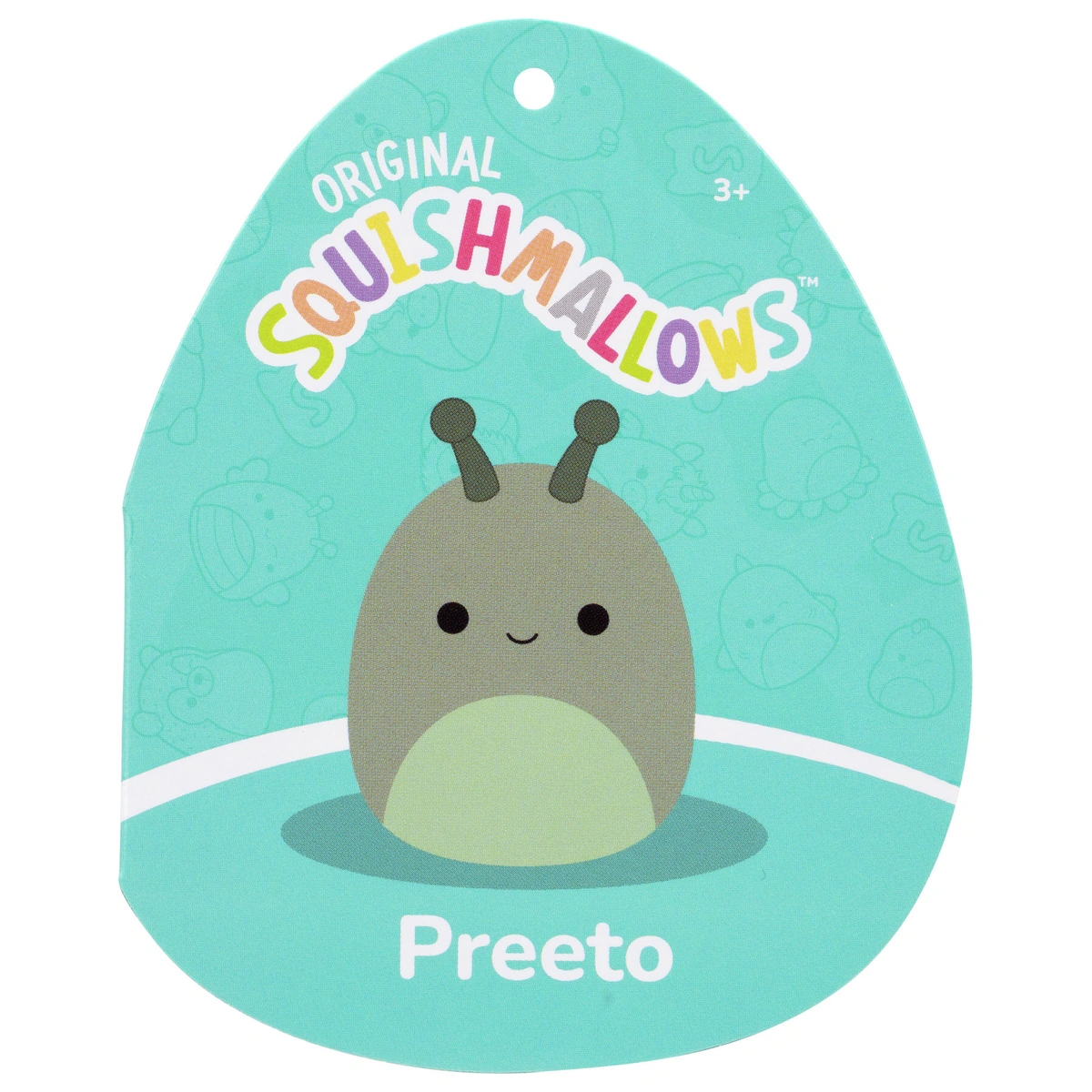 Squishmallows 16" Olive Green Slug Soft Toy