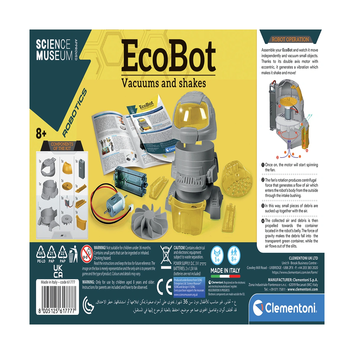 Clementoni Science Museum Ecobot