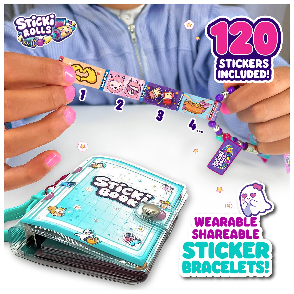 Sticki Rolls Sticki Book