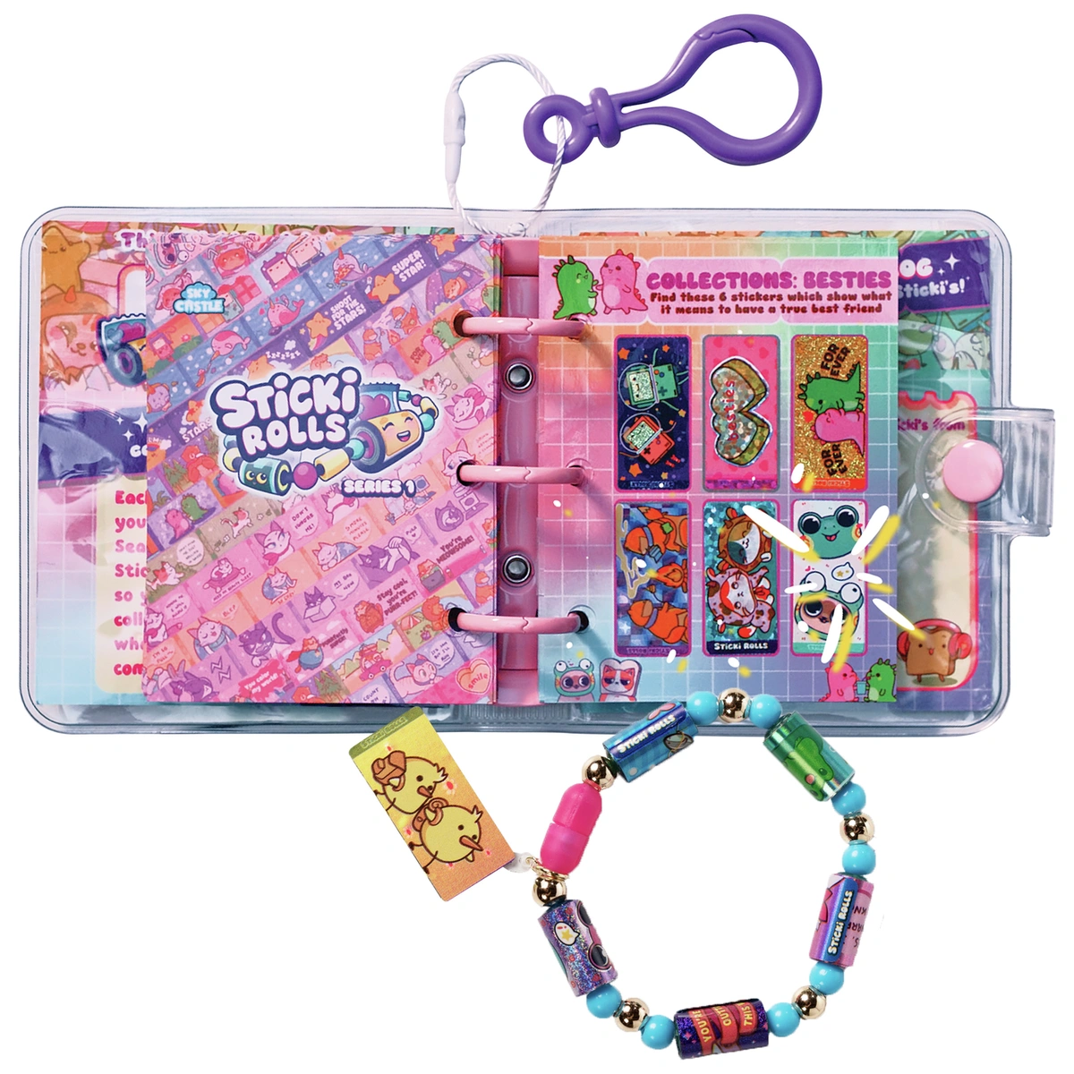 Sticki Rolls Sticki Book