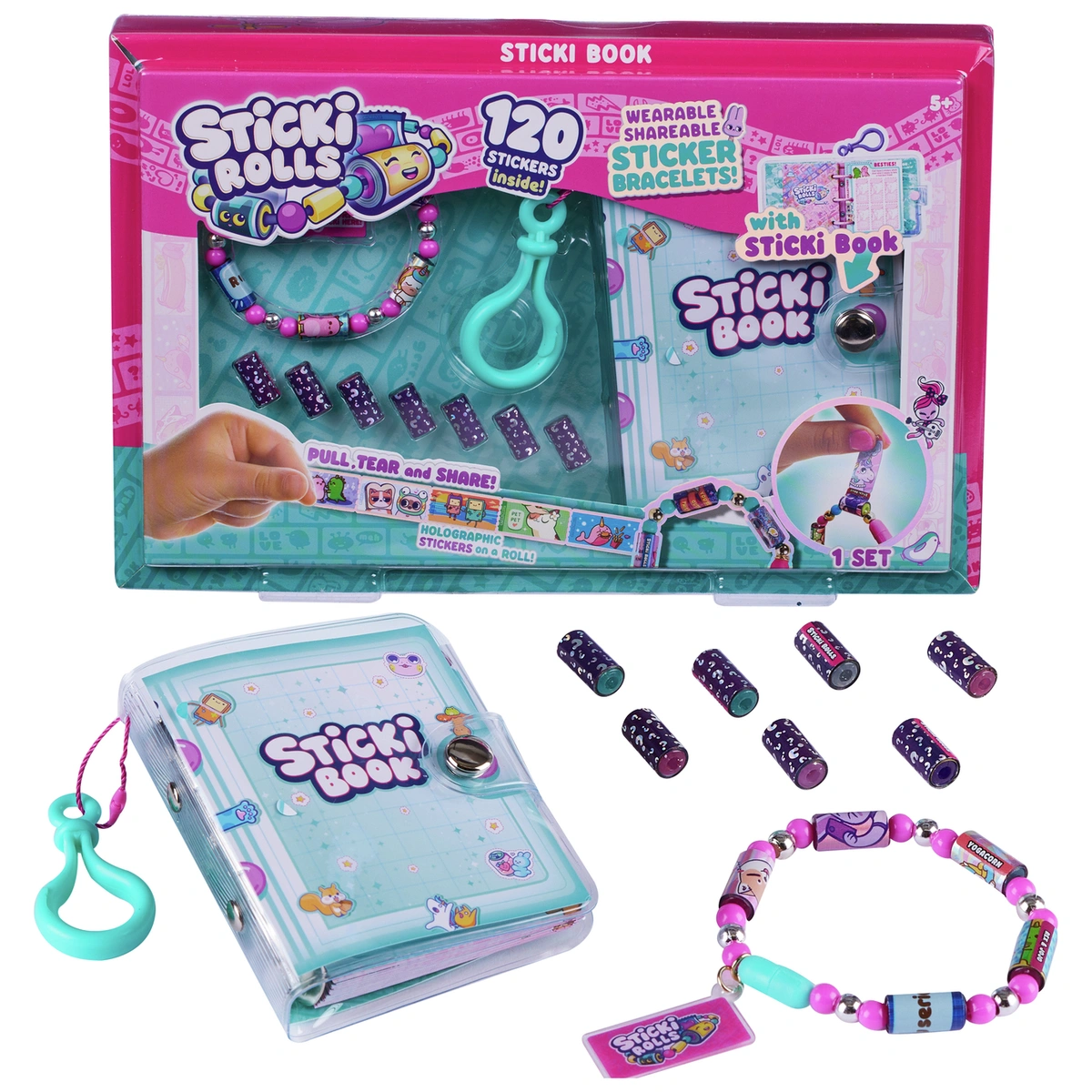 Sticki Rolls Sticki Book