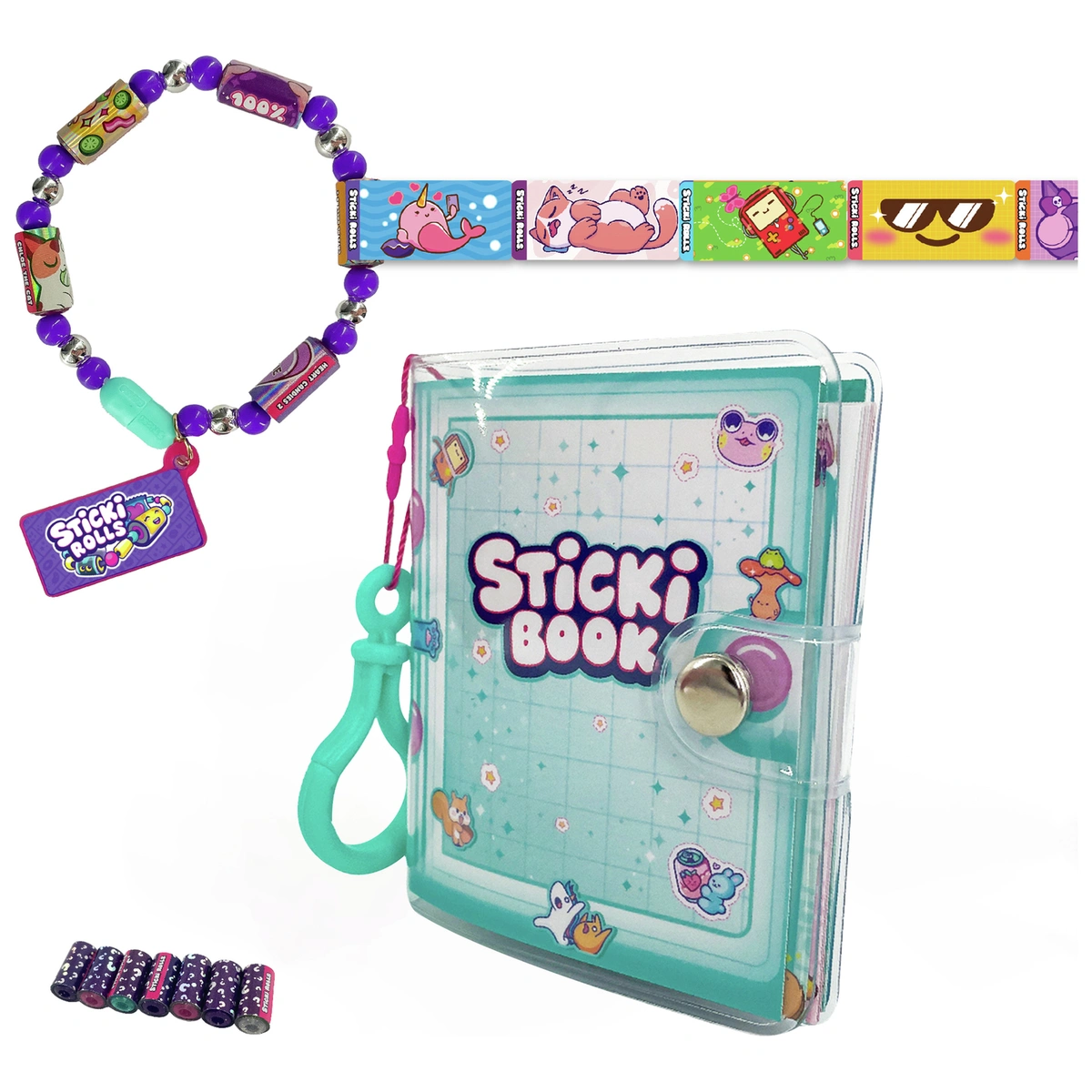 Sticki Rolls Sticki Book