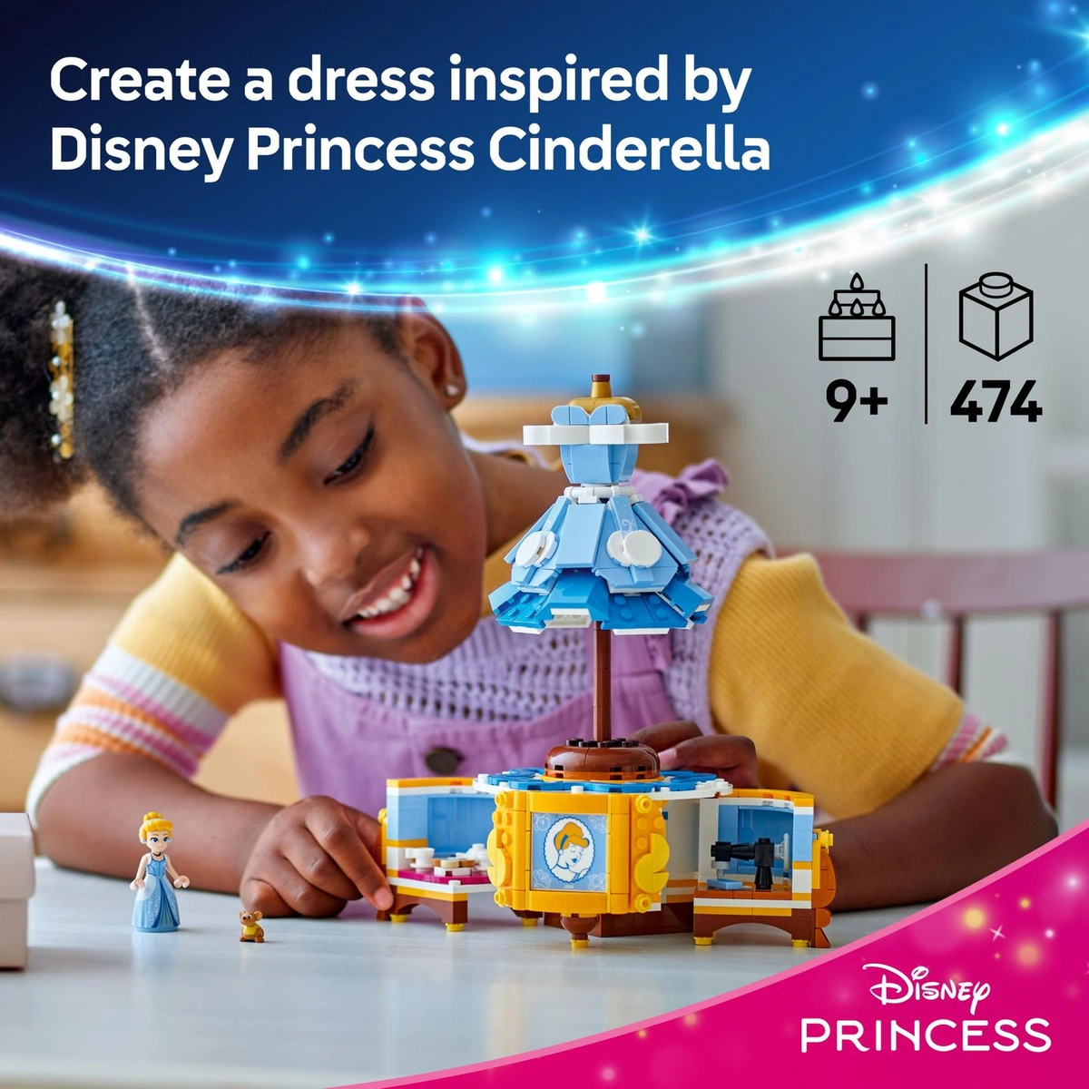 LEGO Disney Princess Cinderella's Dress Building Toy 43266