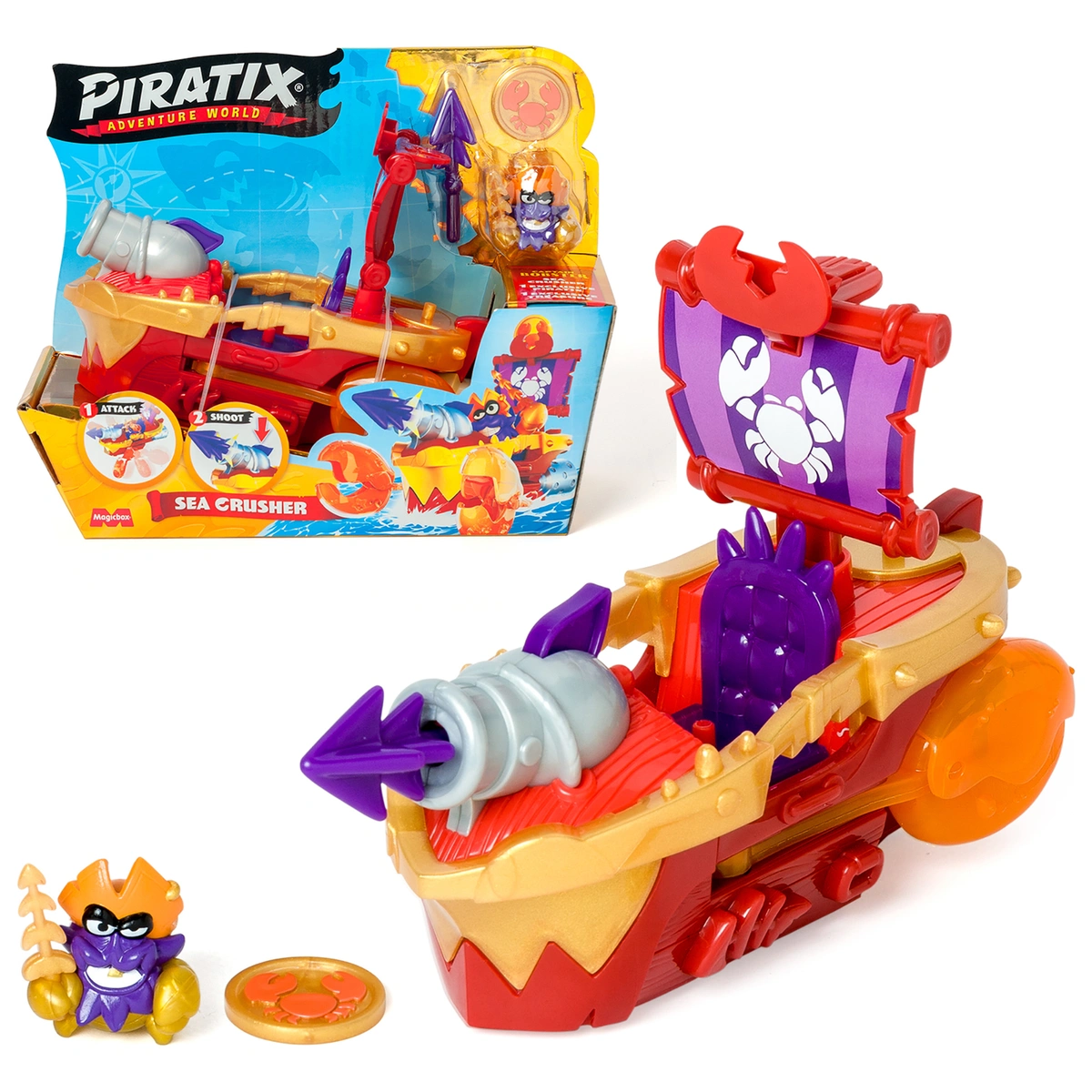 Piratix Sea Crusher Playset