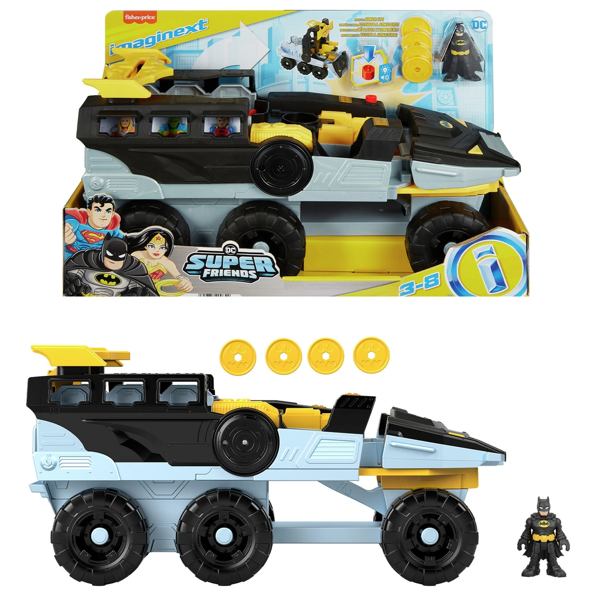 Imaginext DC Super Friends Transforming Bat-Tank