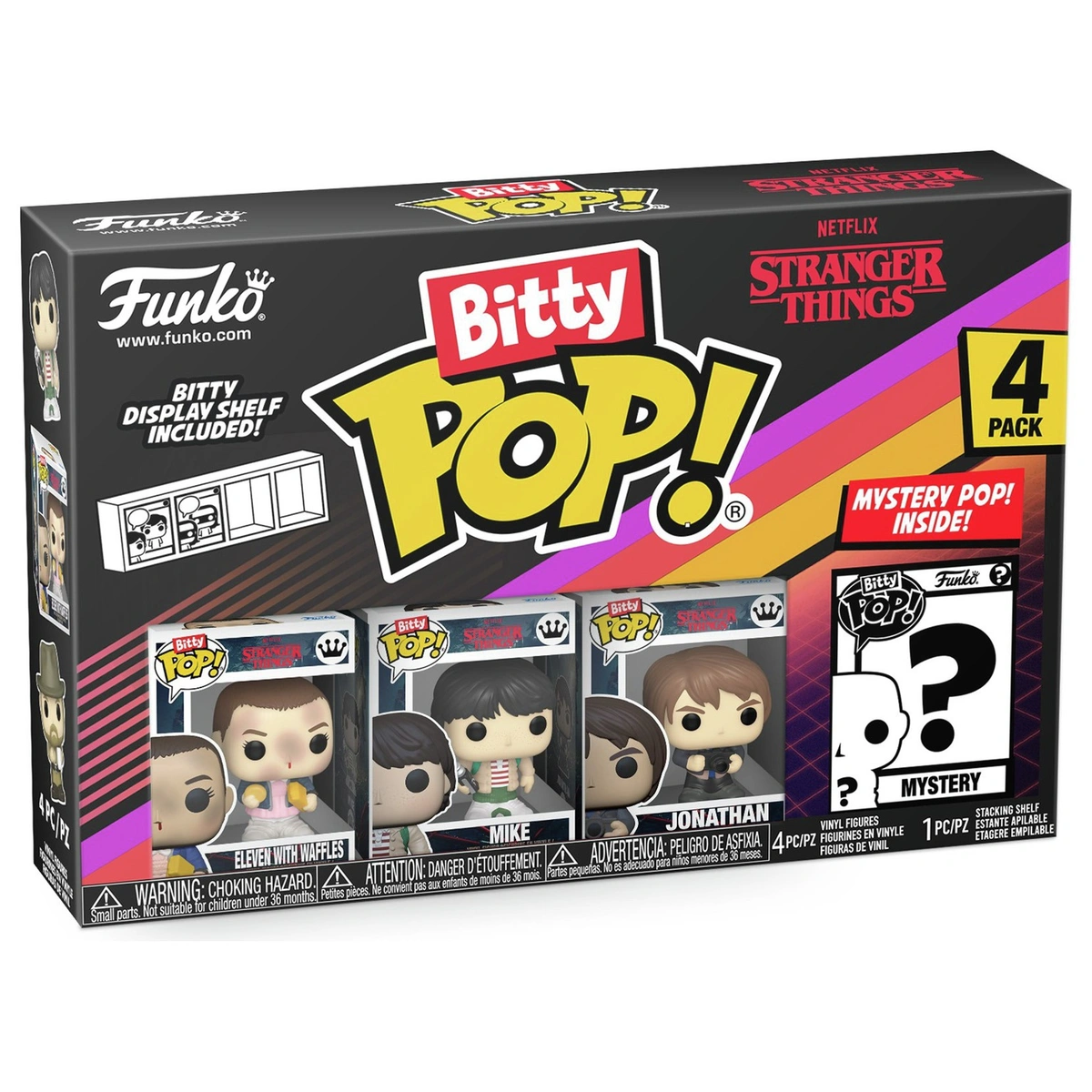 Funko Bitty POP Stranger Things Eleven Figure-Pack of 4