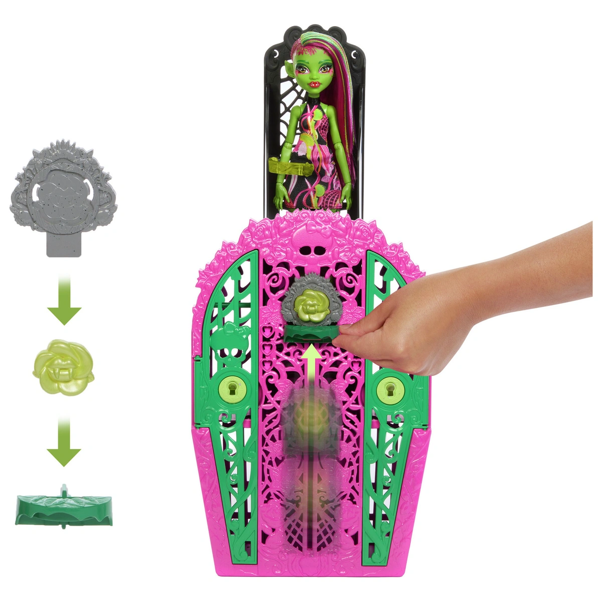 Monster High Skulltimate Secrets Venus Doll & 19+ Surprises