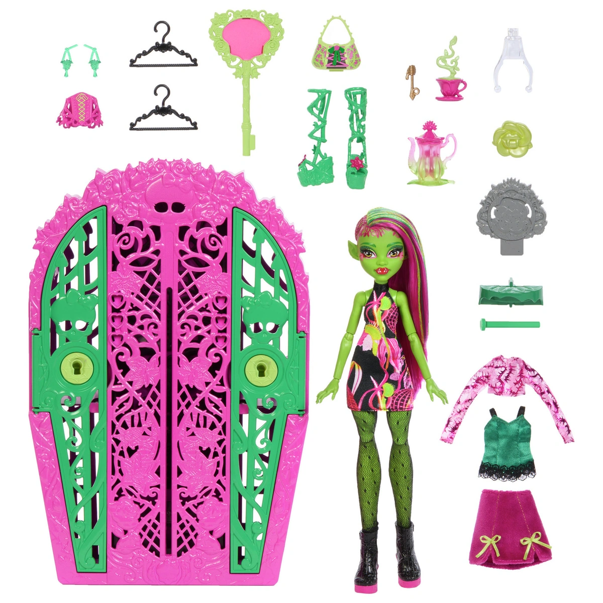 Monster High Skulltimate Secrets Venus Doll & 19+ Surprises