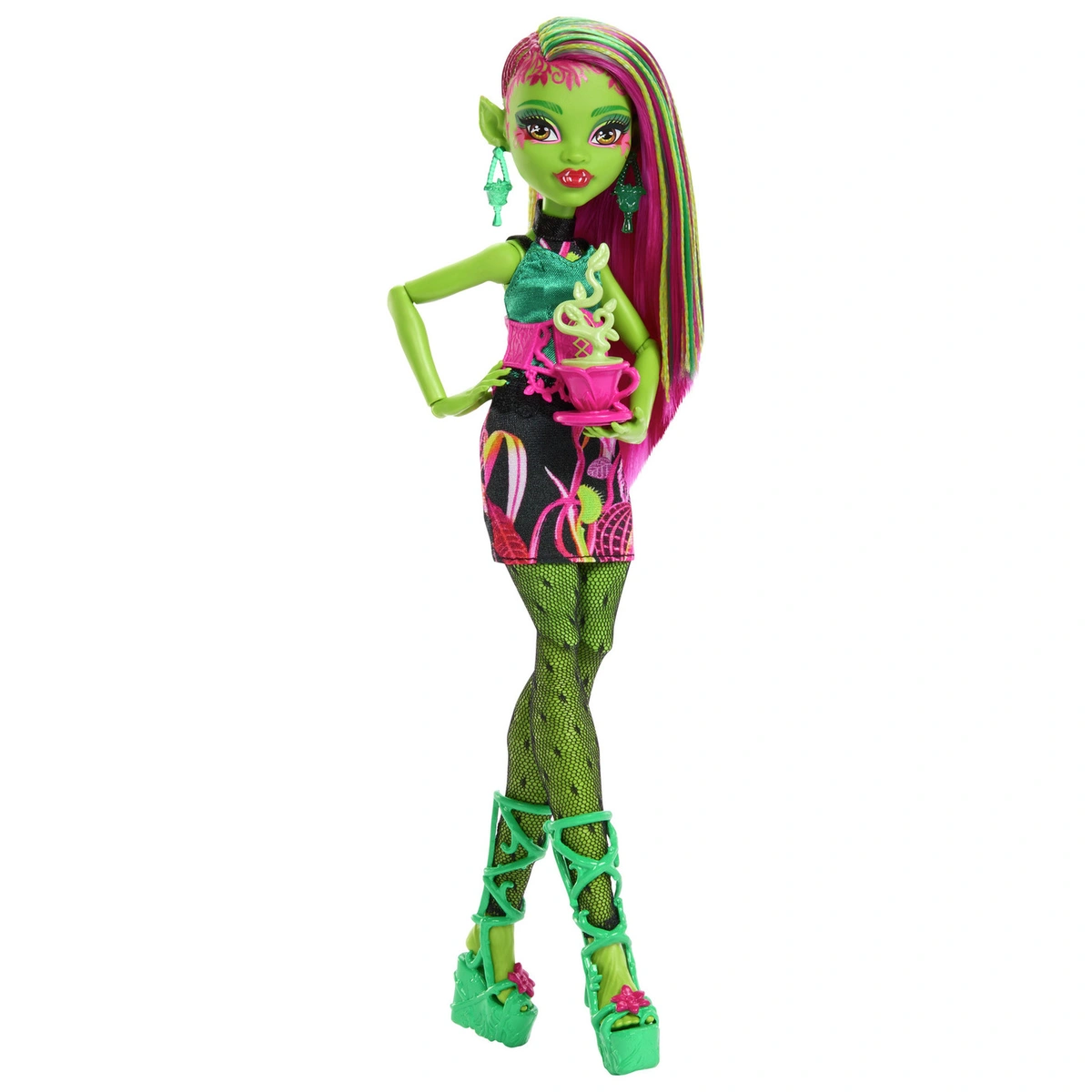 Monster High Skulltimate Secrets Venus Doll & 19+ Surprises