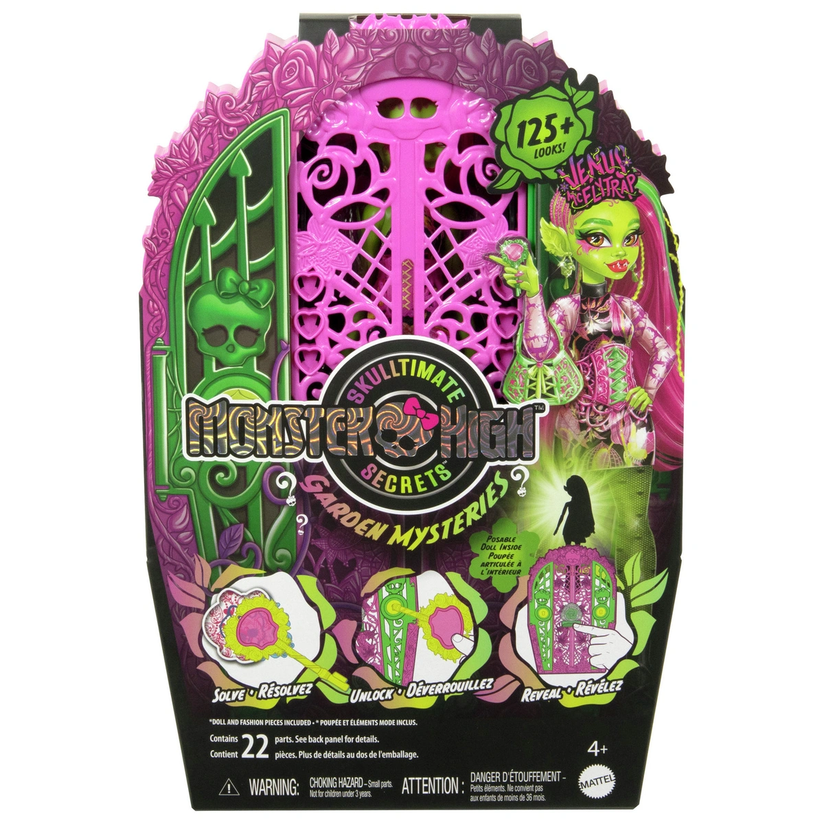 Monster High Skulltimate Secrets Venus Doll & 19+ Surprises