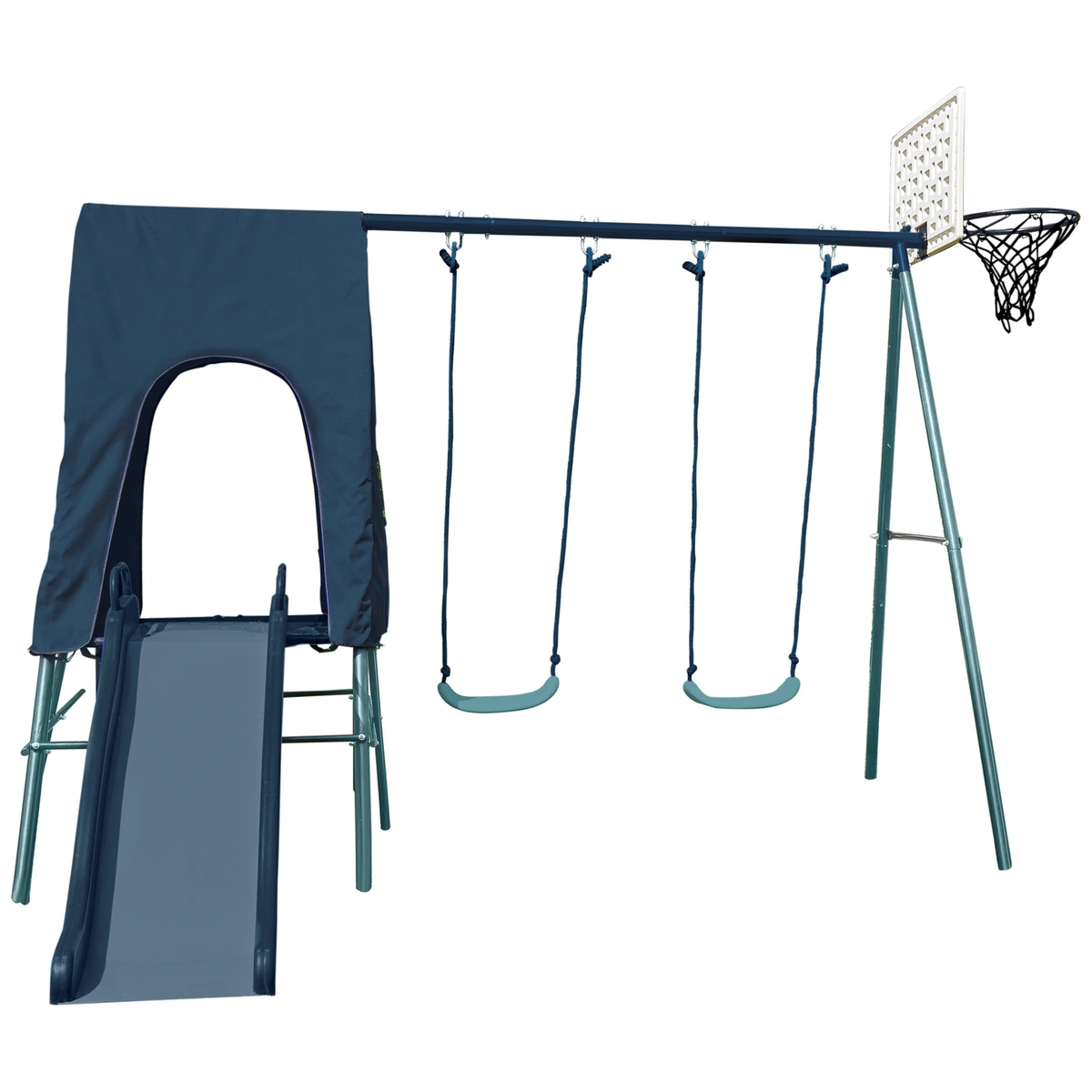 Chad Valley 2 in 1 Toddler and Kids Garden Swing - Blue