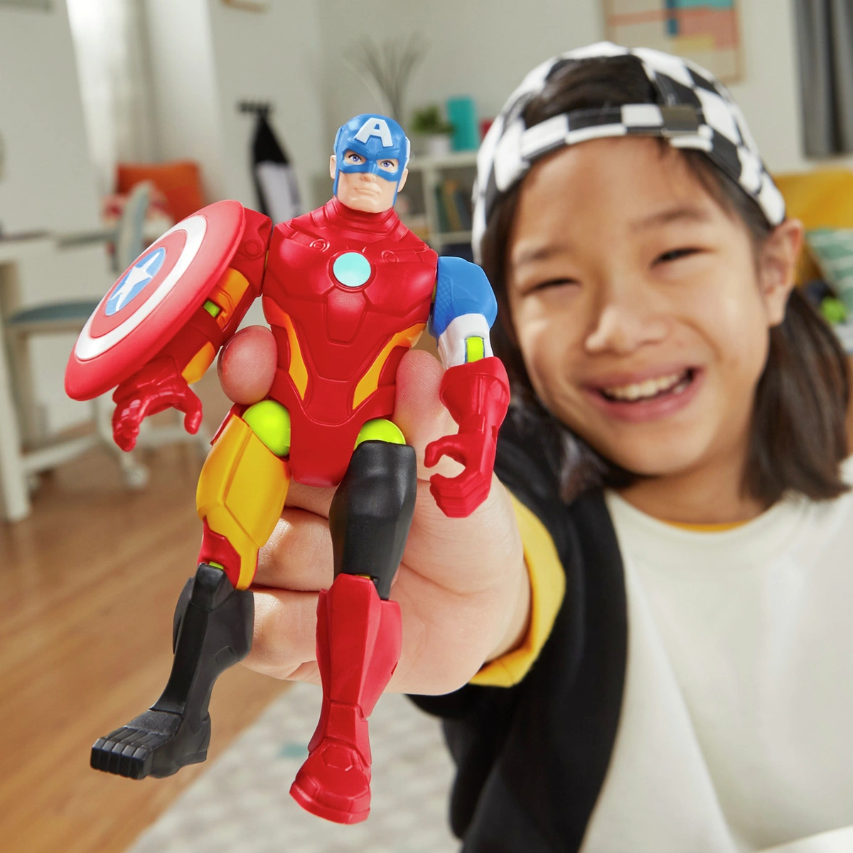 Mixmashers Marvel  Captain America Figure
