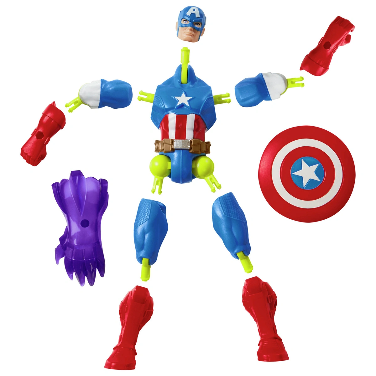 Mixmashers Marvel  Captain America Figure
