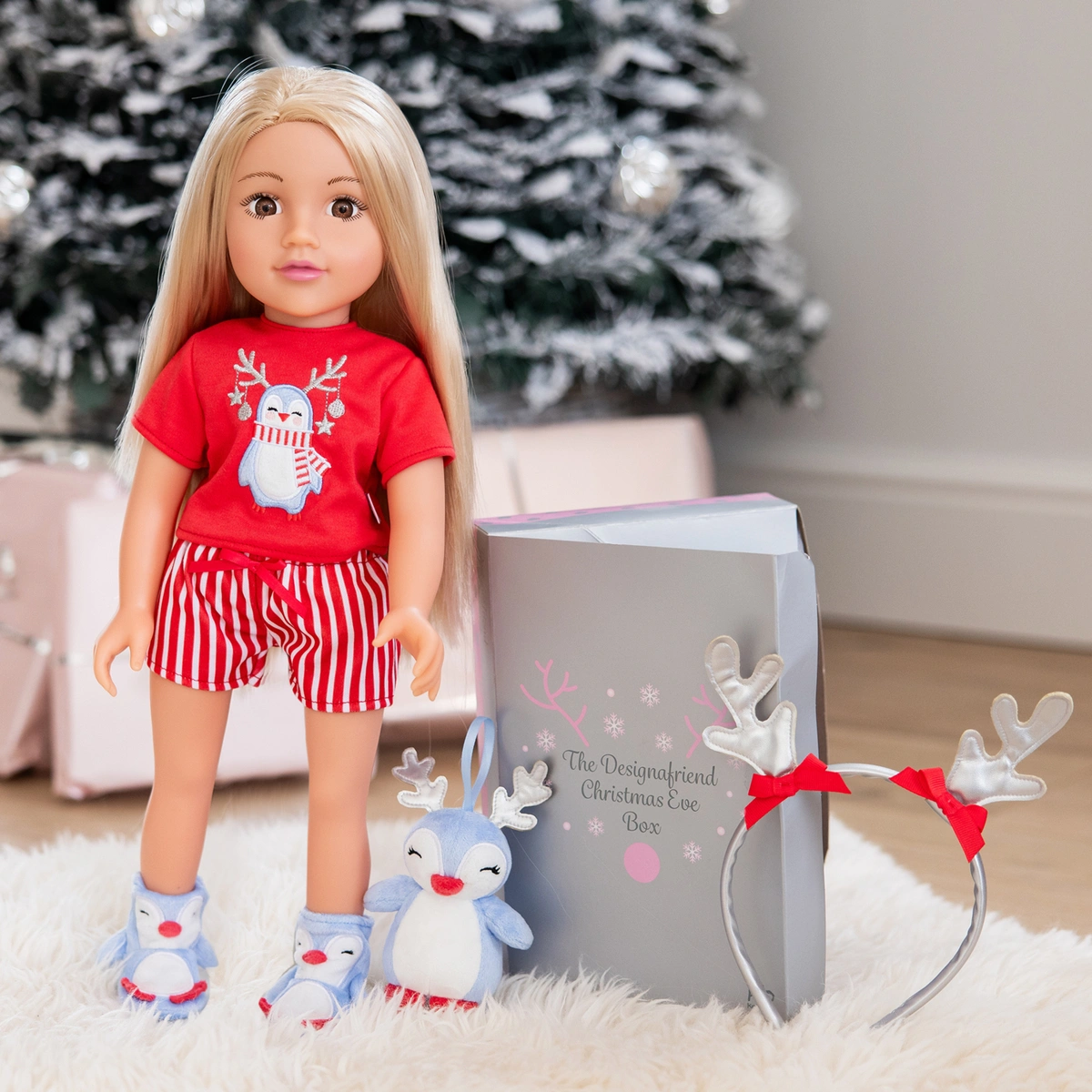 DesignaFriend Penguin Christmas Eve Set