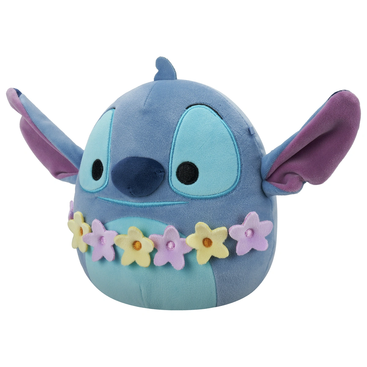 Squishmallows Disney Stitch Wearing  Lei 10 inch Plush