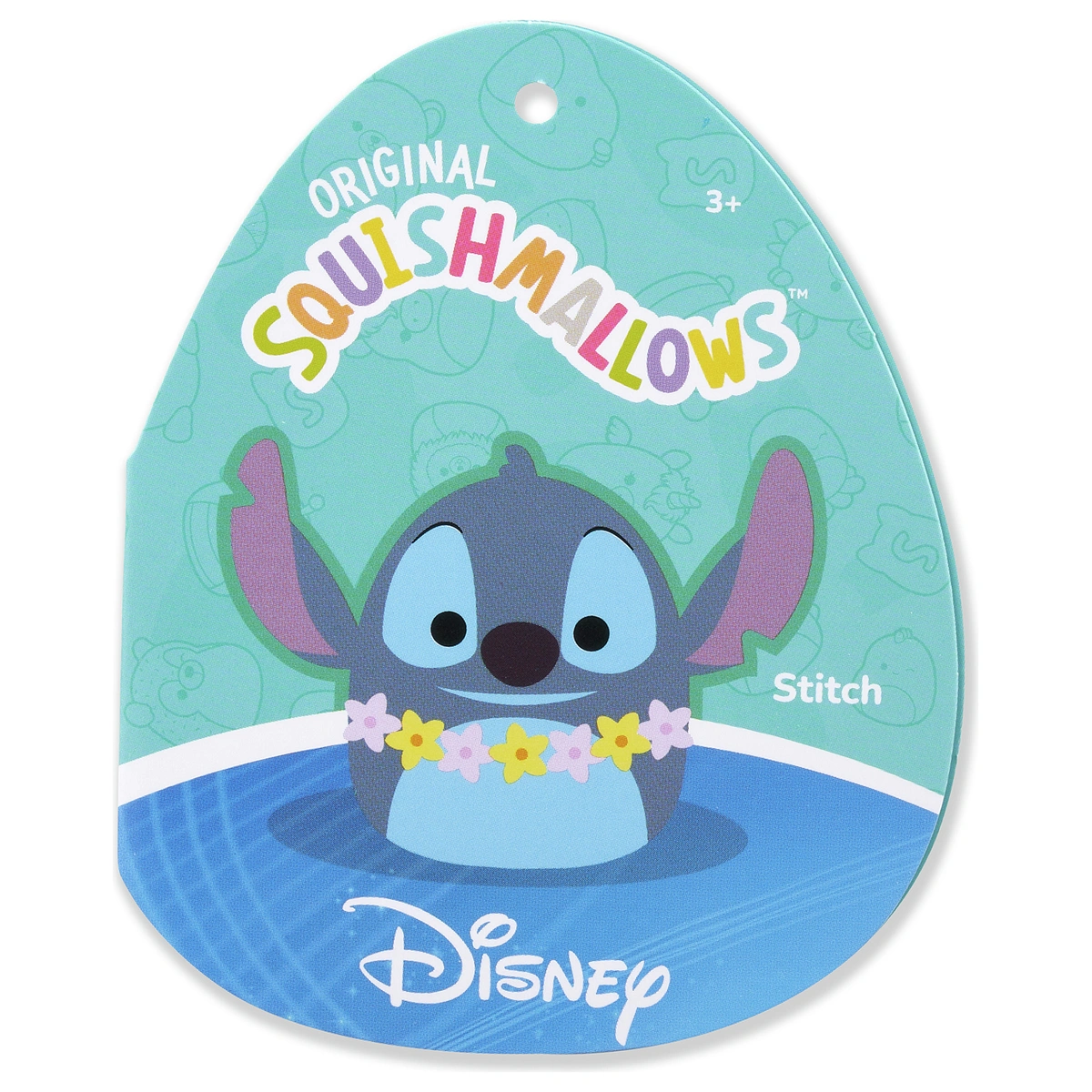 Squishmallows Disney Stitch Wearing  Lei 10 inch Plush