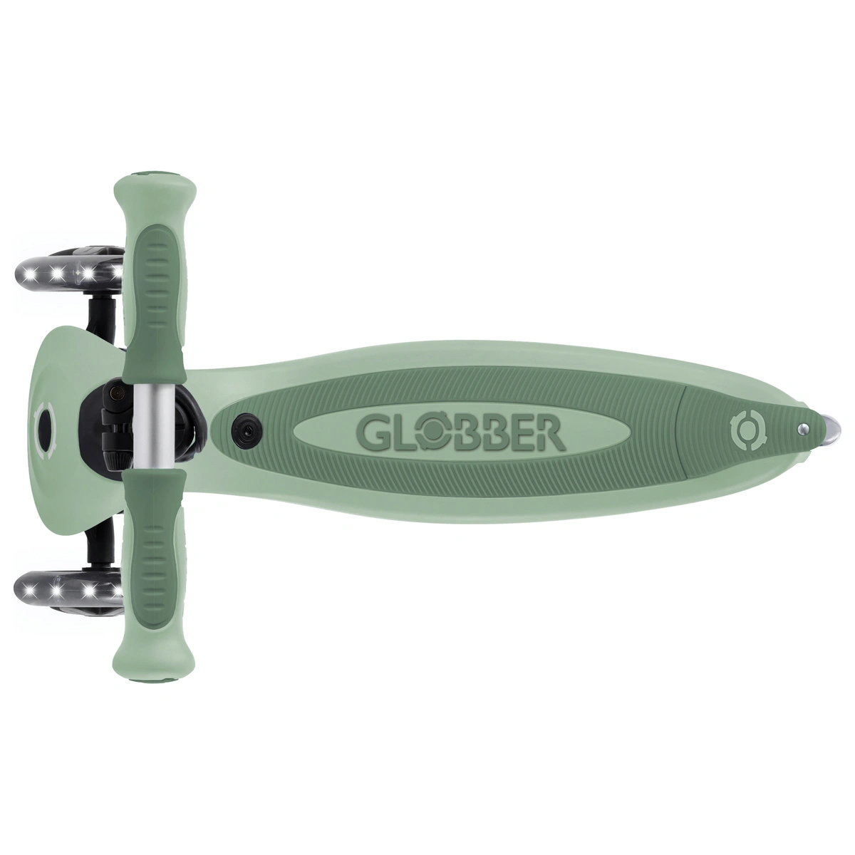 Globber Go Up Baby 360 Lights 3 Wheel Scooter – Sage