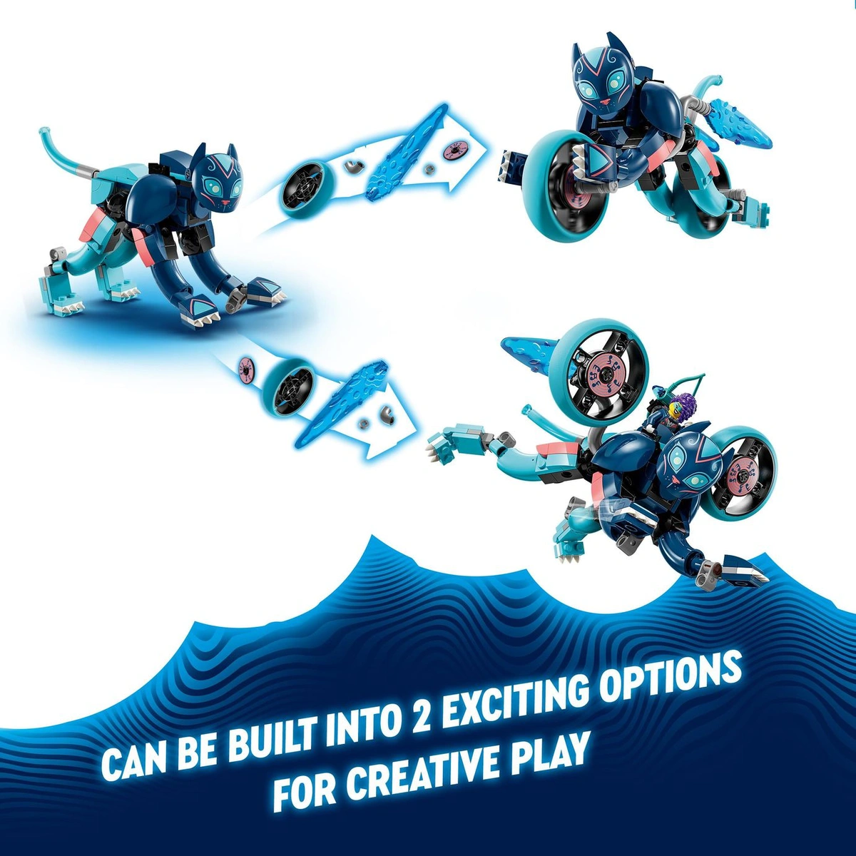 LEGO DREAMZzz Zoey's Cat Motorcycle Bike Toy 71479