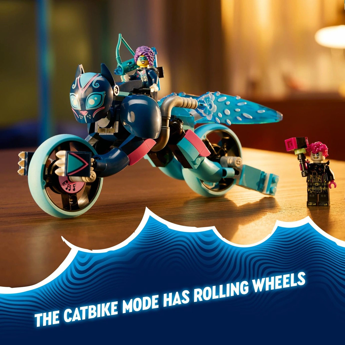 LEGO DREAMZzz Zoey's Cat Motorcycle Bike Toy 71479