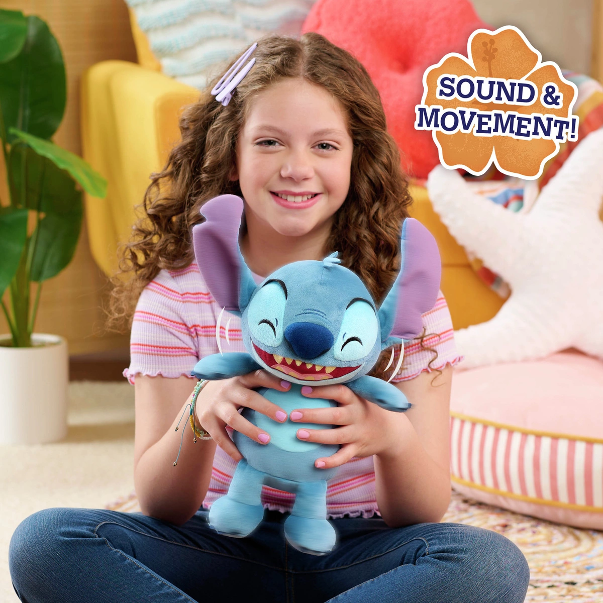 Disney Stitch Crack Me Up Stitch Interactive Plush Toy