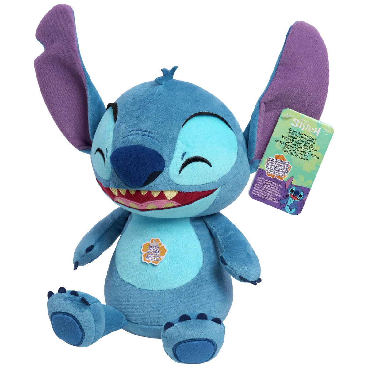 Disney Stitch Crack Me Up Stitch Interactive Plush Toy