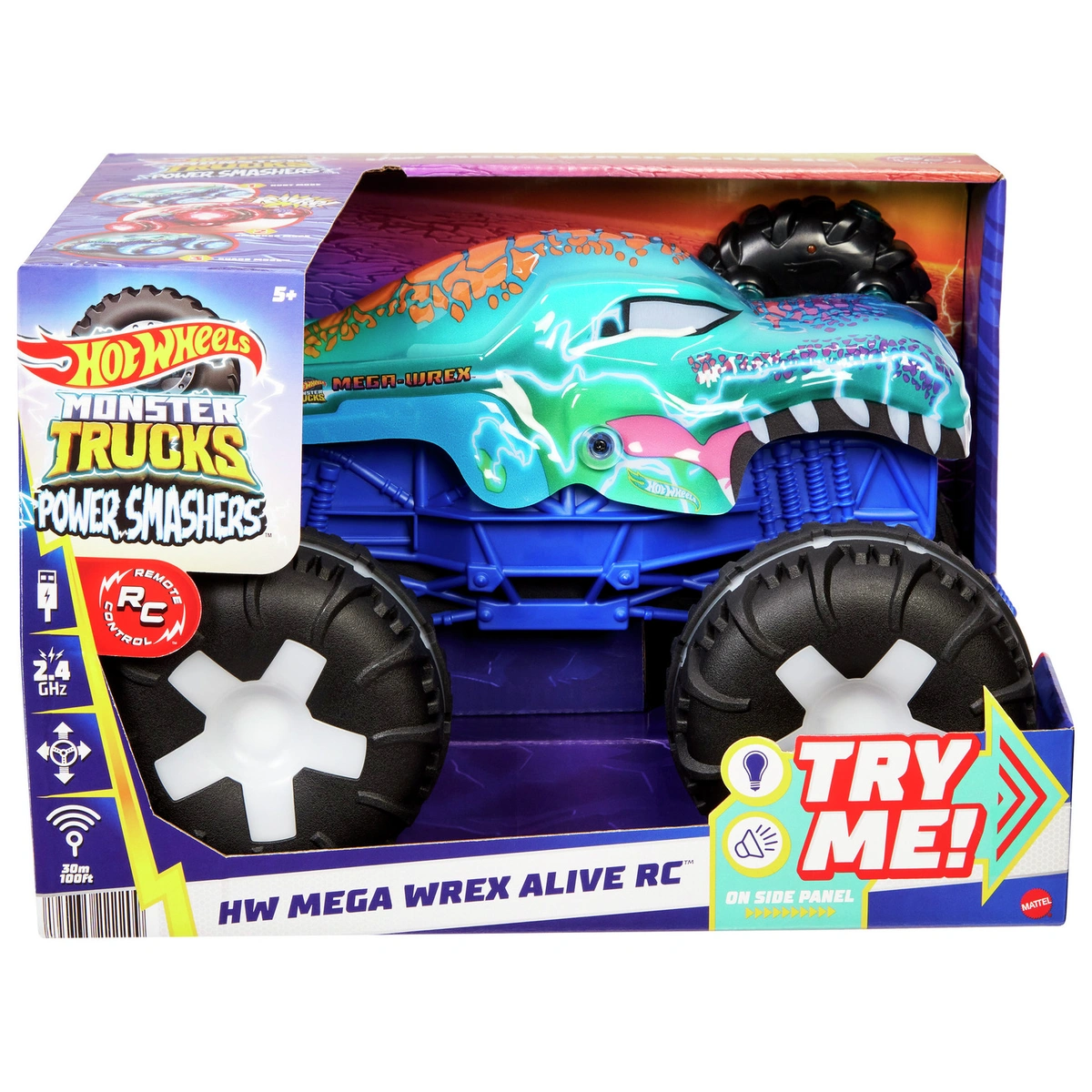 Hot Wheels Monster Trucks Mega-Wrex Alive RC Vehicle