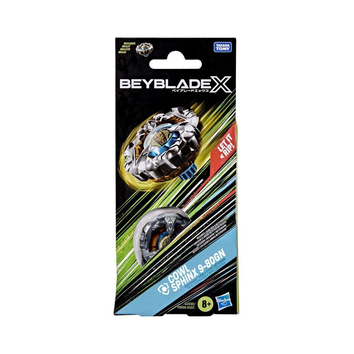 Beyblade X Cowl Sphinx 9-80GN Booster Pack Set