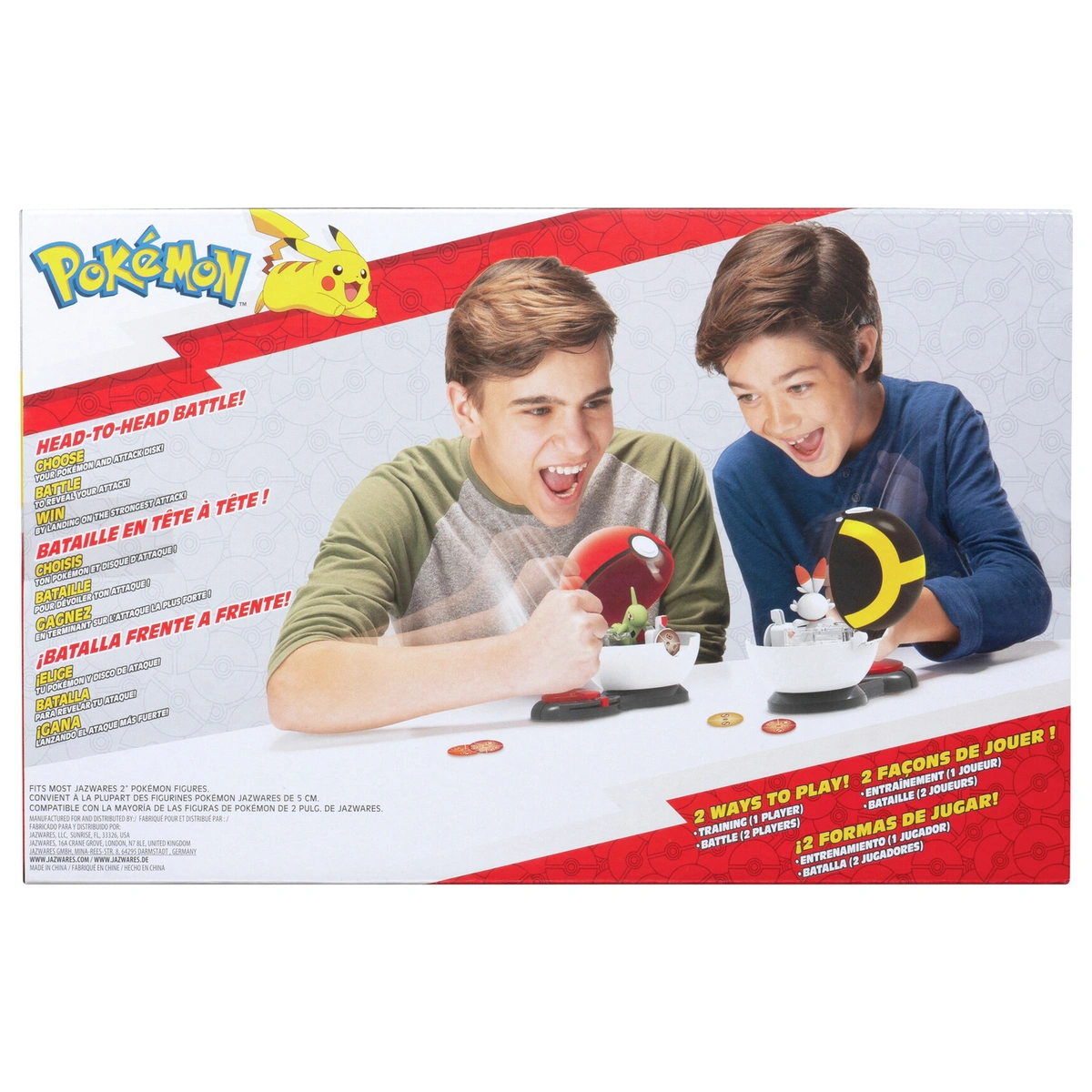 Pokémon Surprise Attack Game - Pikachu and Mudkip