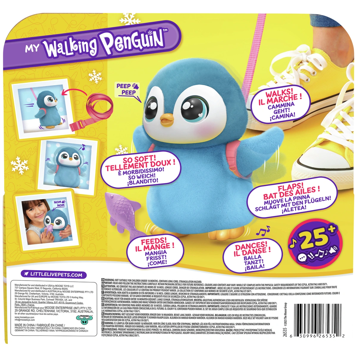 Little Live Pets My Walking Penguin - Waddles