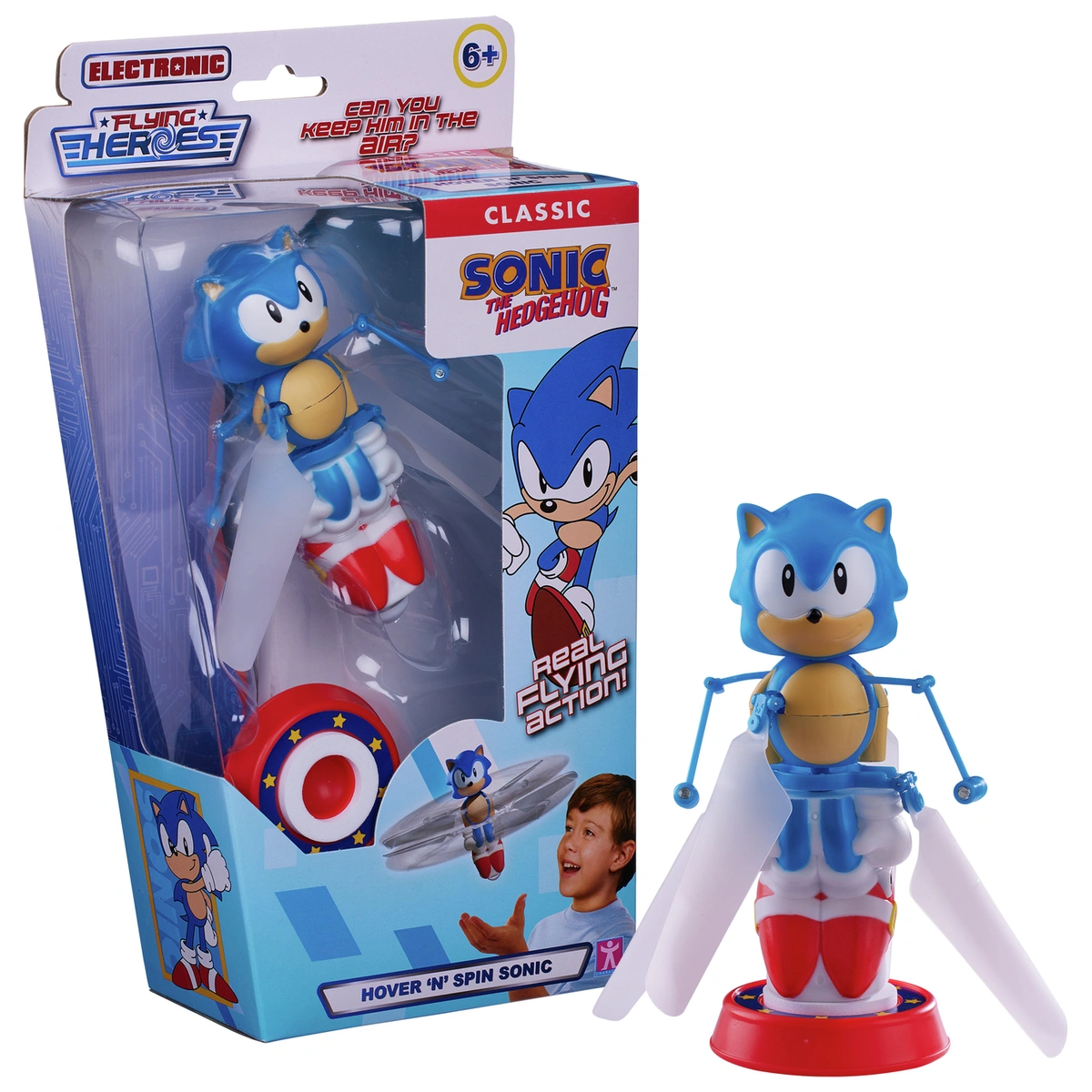 Flying Heroes Hover 'n Spin Sonic