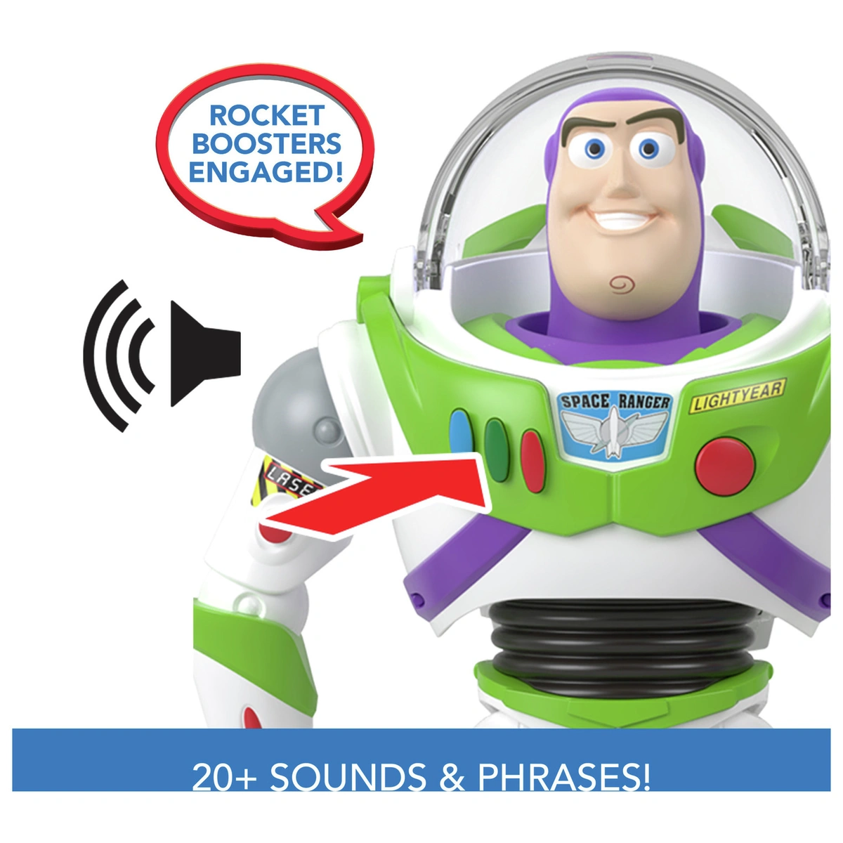 Disney & Pixar Toy Story Rocket Rescue Buzz Lightyear Figure