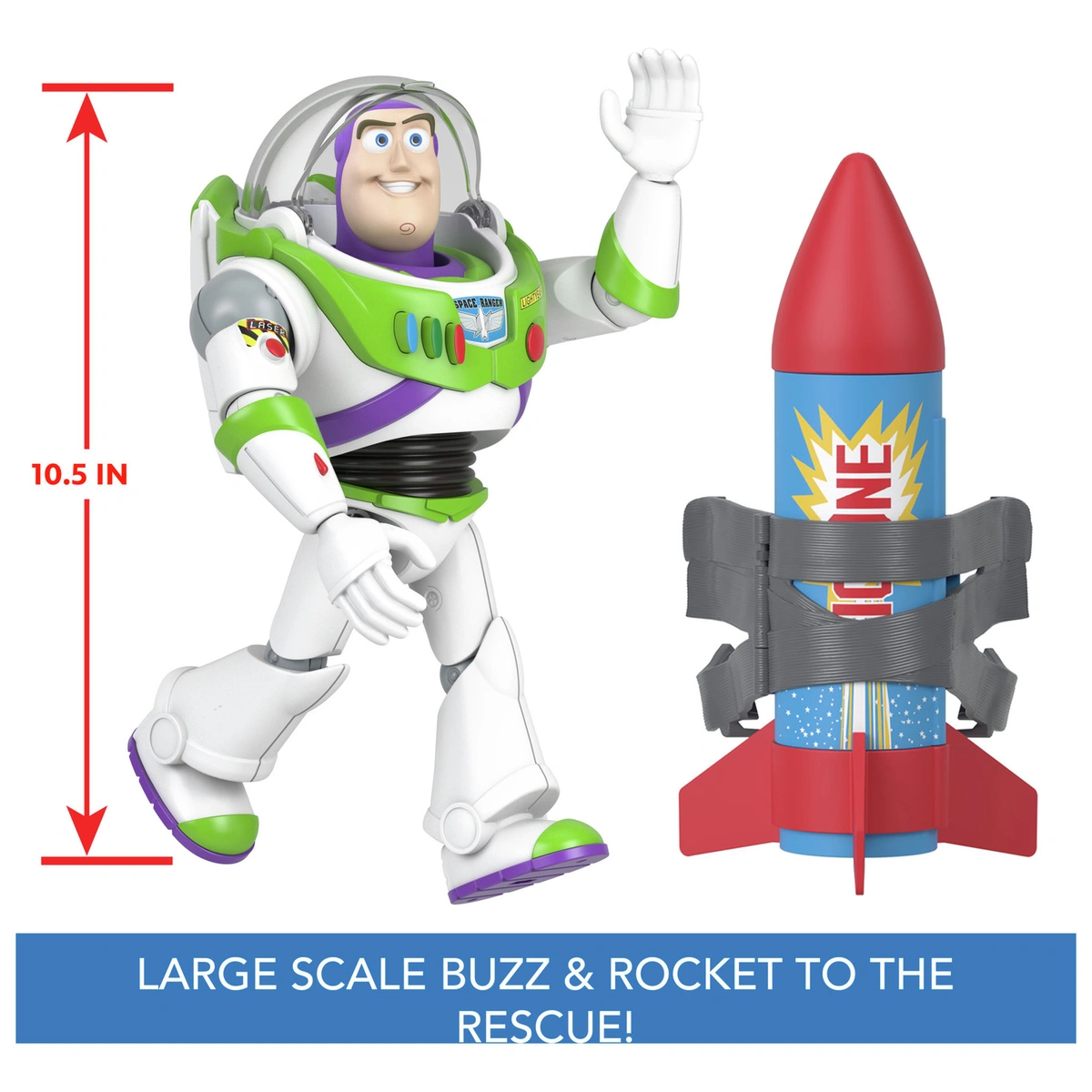 Disney & Pixar Toy Story Rocket Rescue Buzz Lightyear Figure