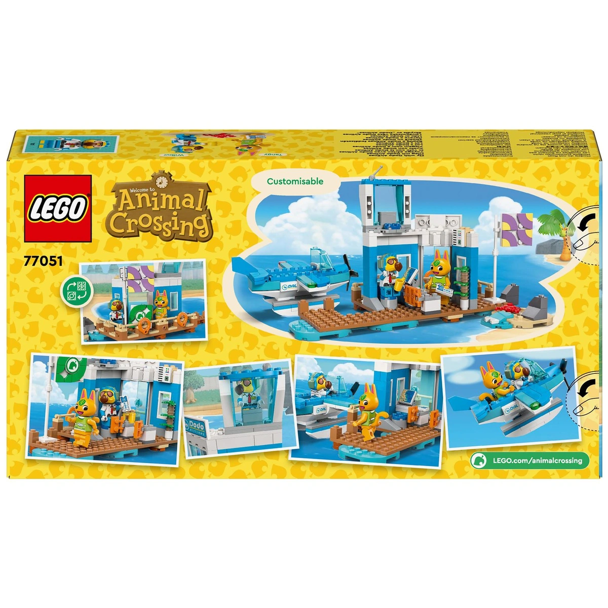 LEGO Animal Crossing Fly with Dodo Airlines Airport 77051