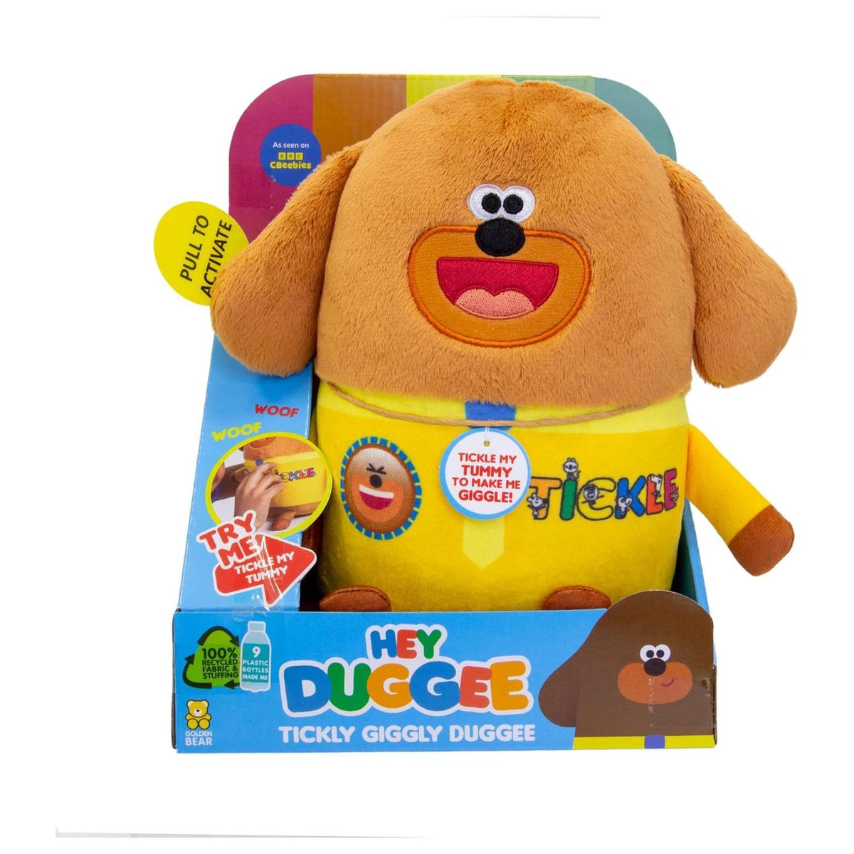 Hey Duggee Tickly Giggly Plush