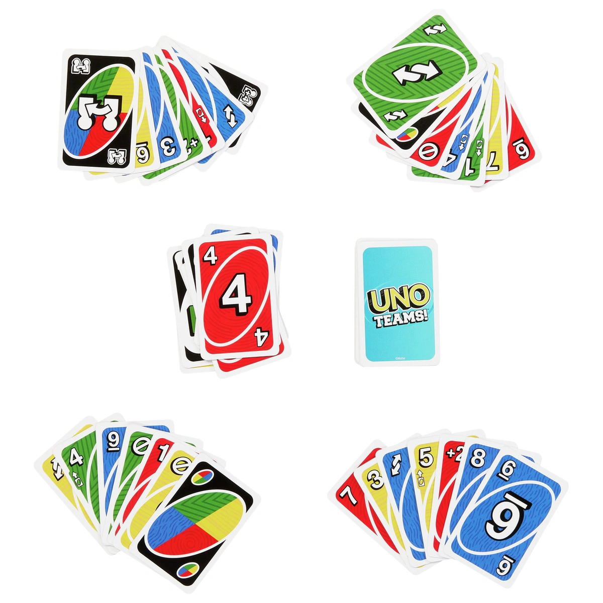 UNO Teams Card Game for Family Game Nights