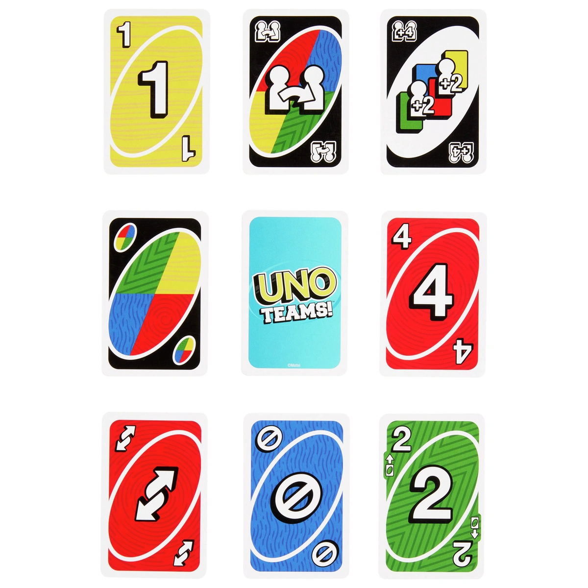 UNO Teams Card Game for Family Game Nights