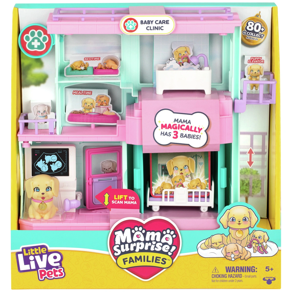Little Live Pets Mama Surprise Families Baby Care Clinic