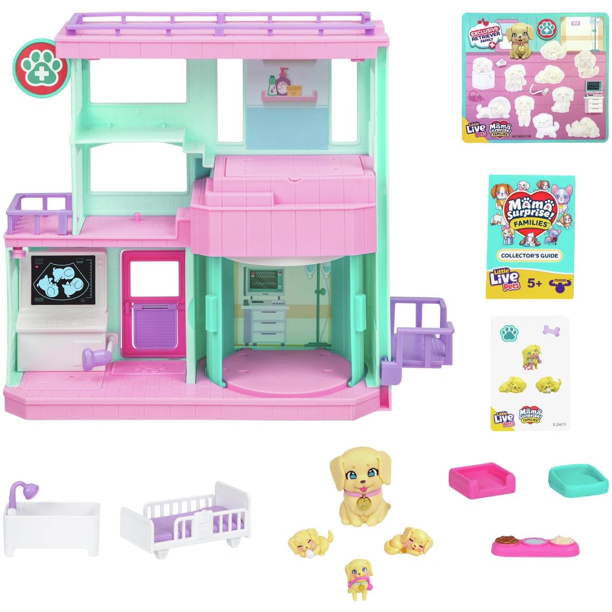 Little Live Pets Mama Surprise Families Baby Care Clinic