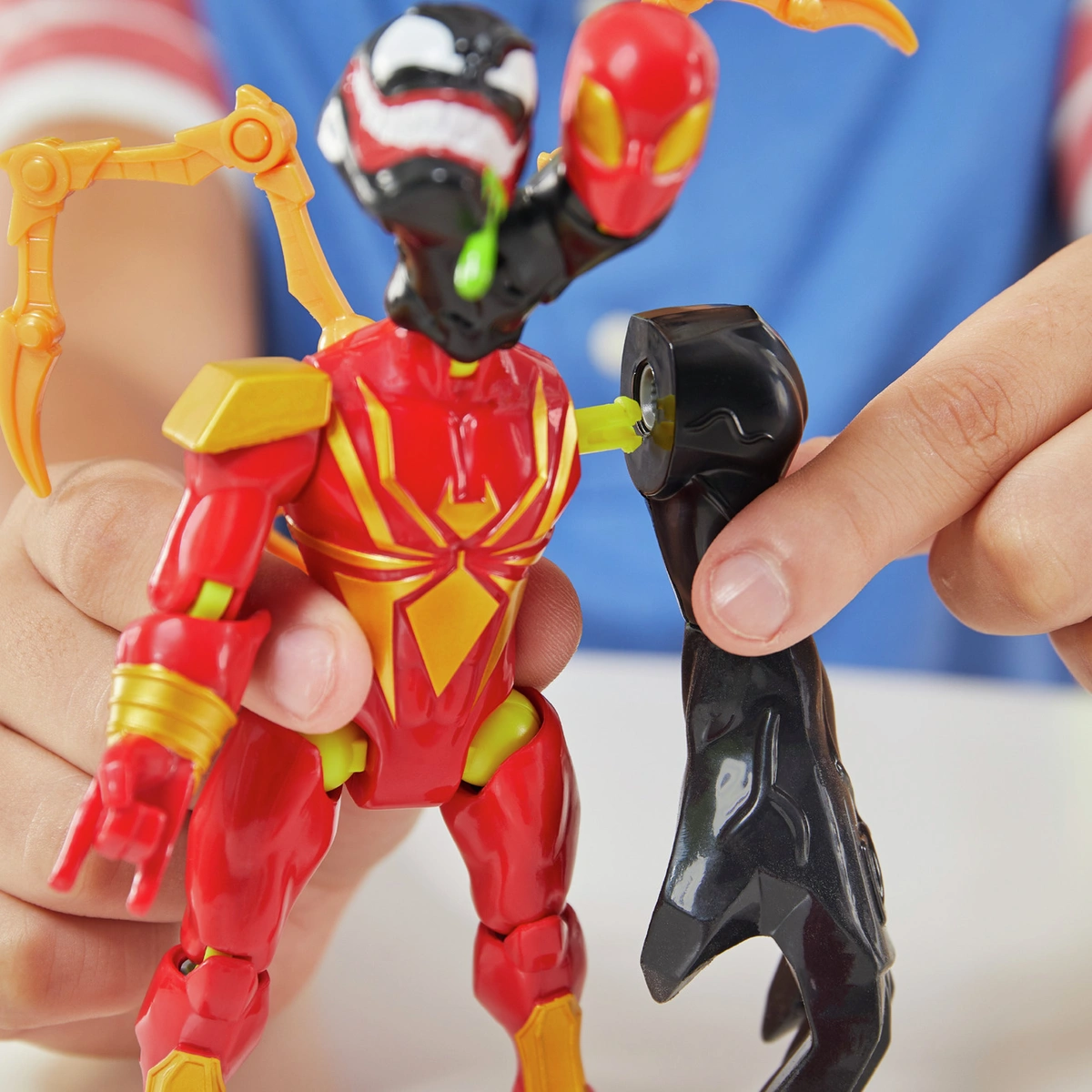 Mixmashers Marvel Iron Spider Figure