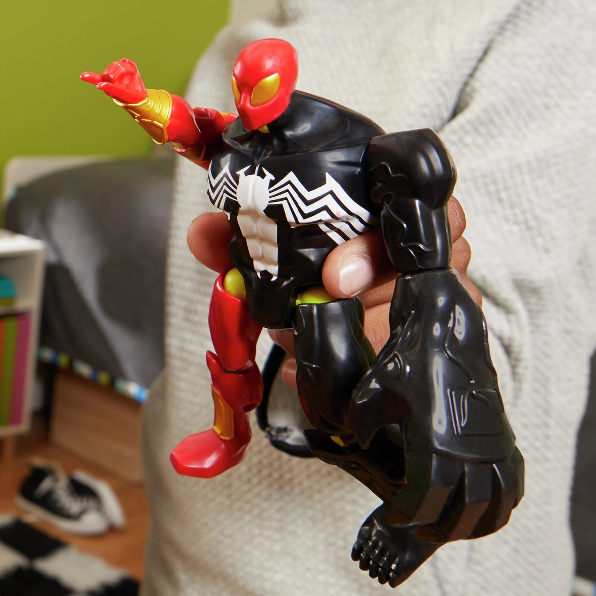 Mixmashers Marvel Iron Spider Figure
