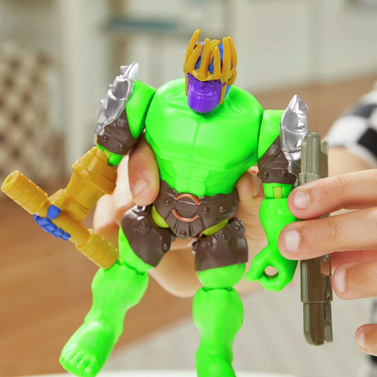 Mixmashers Marvel  Hulk Deluxe Figure