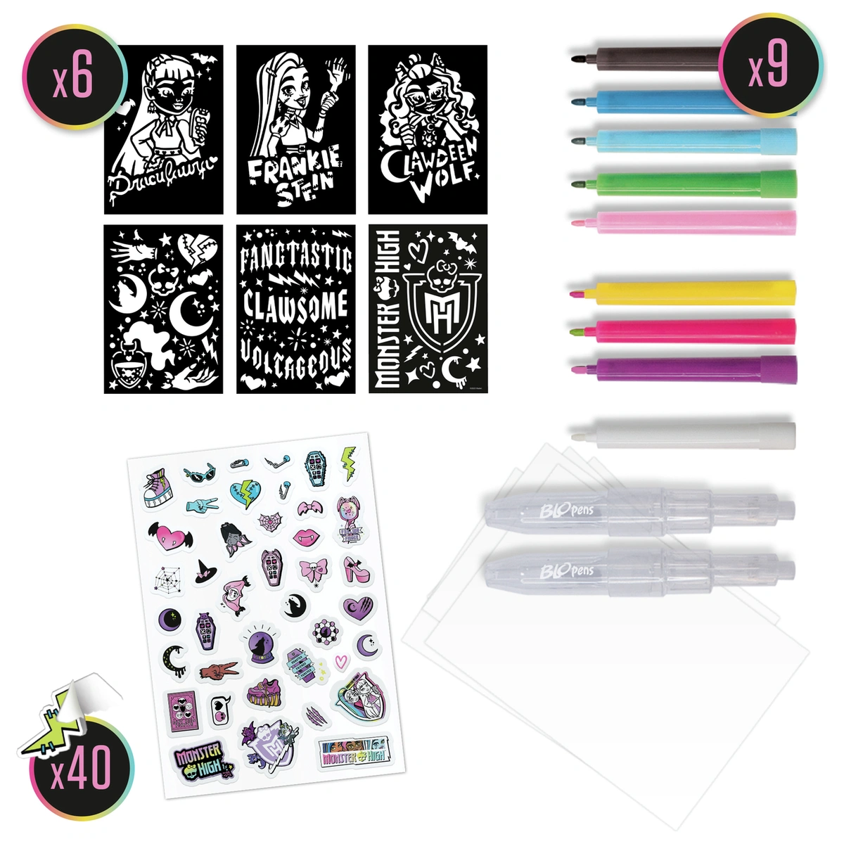 Blopens Monster High Activity Set