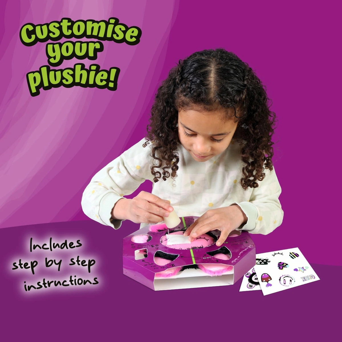 Tattoo Meez Black Plushie Pal