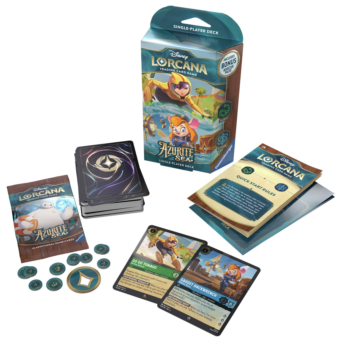 Disney Lorcana Trading Card Starter Deck Set