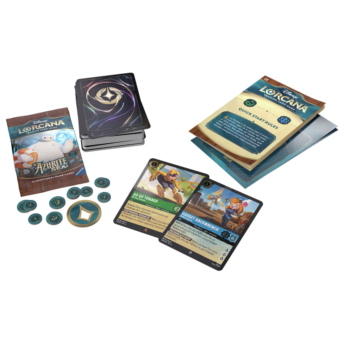 Disney Lorcana Trading Card Starter Deck Set
