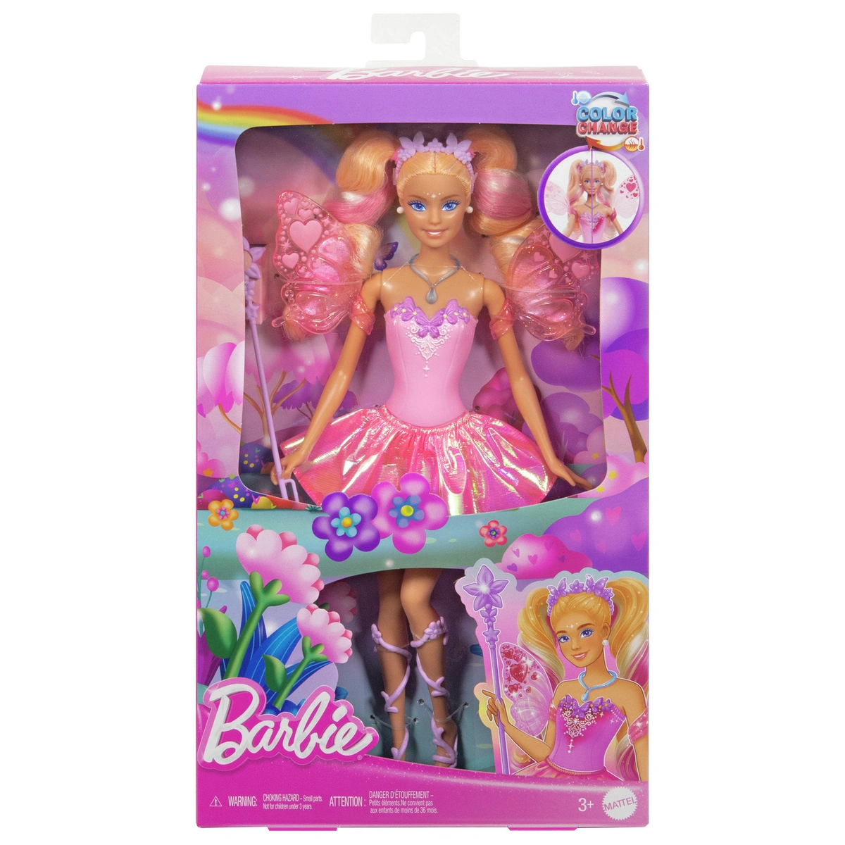 Barbie Fairy Doll with Toy Wand & Accessories - 32cm