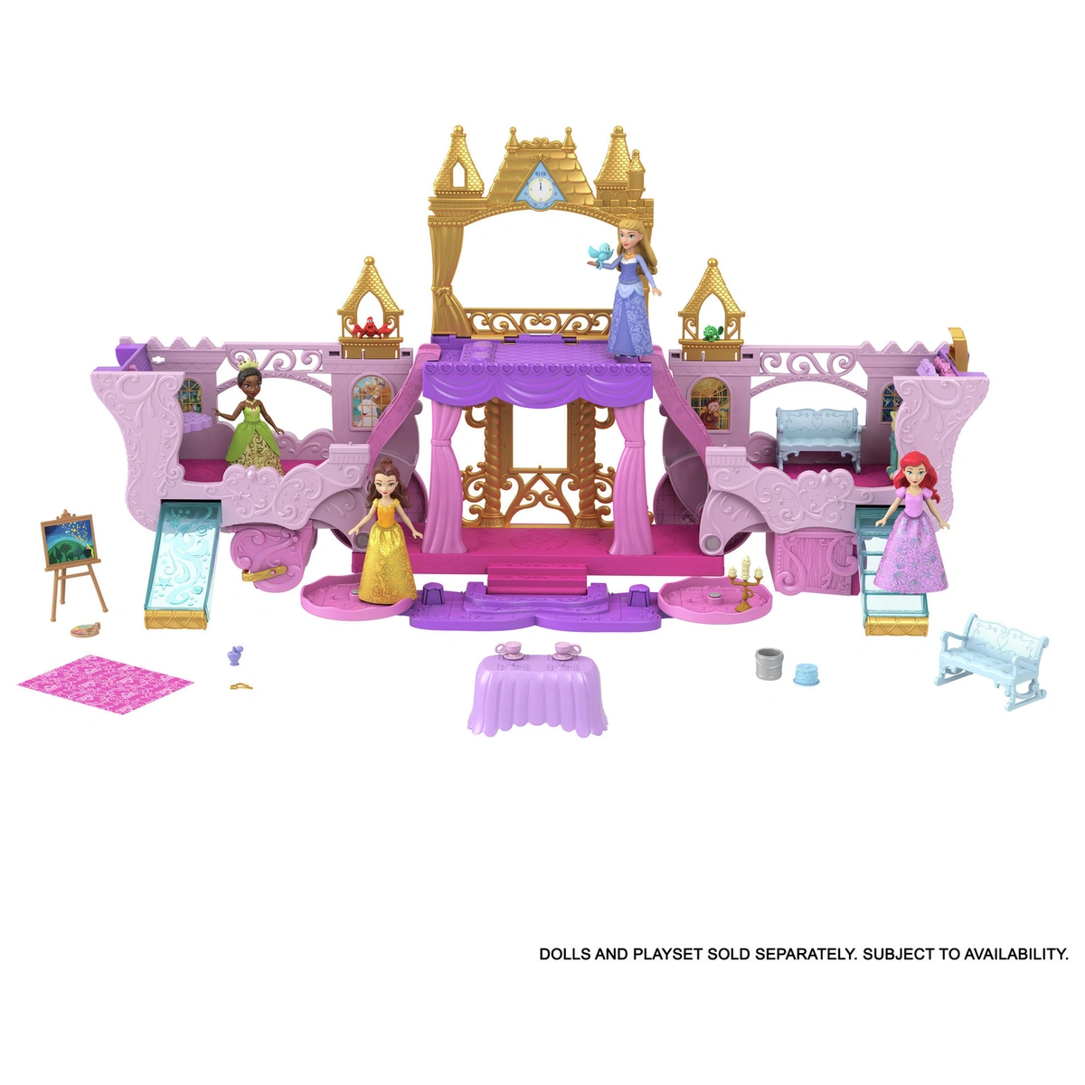 Disney Princess Carriage To Castle Playset
